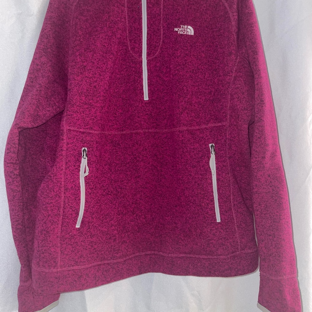 The North Face Magenta Fleece Pullover